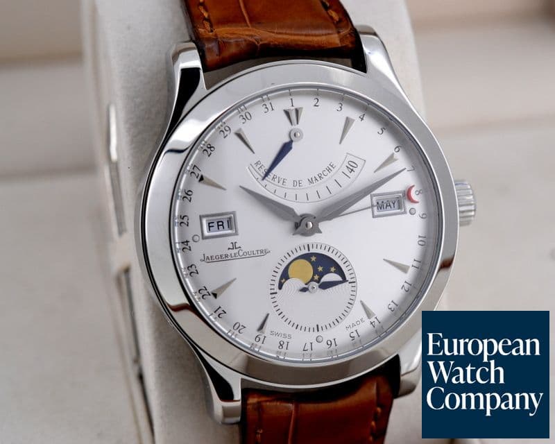 Image of Jaeger LeCoultre Master Calendar SS Silver Dial