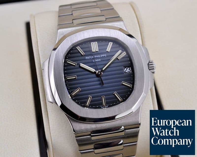 Image of Patek Philippe Jumbo Nautilus Blue Dial SS / SS  