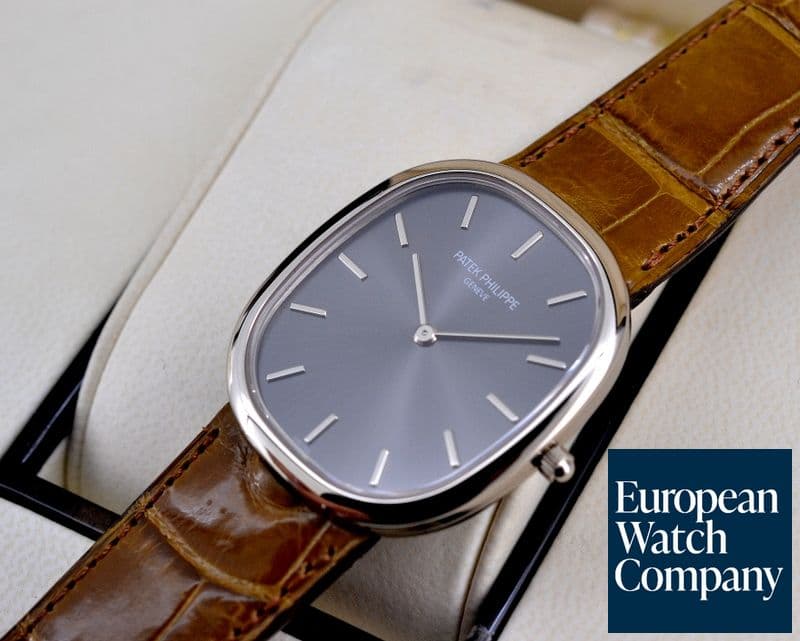 Image of Patek Philippe Golden Ellipse 18K White Gold Grey Dial Automatic UNWORN