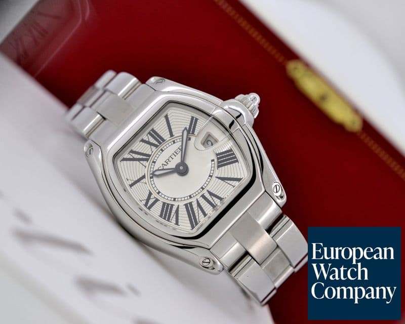 Image of Cartier Roadster Ladies SS/SS
Silver Dial