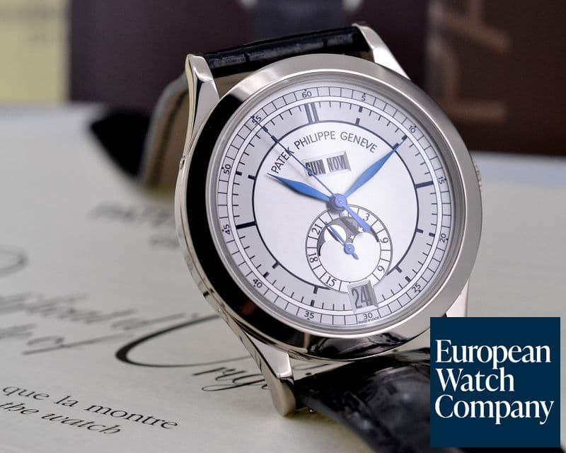 Image of Patek Philippe Annual Calendar Sector Dial 18K White Gold