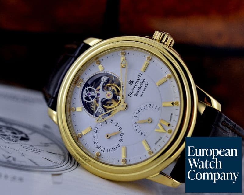 Image of Blancpain Tourbillon Automatic 18K Yellow Gold