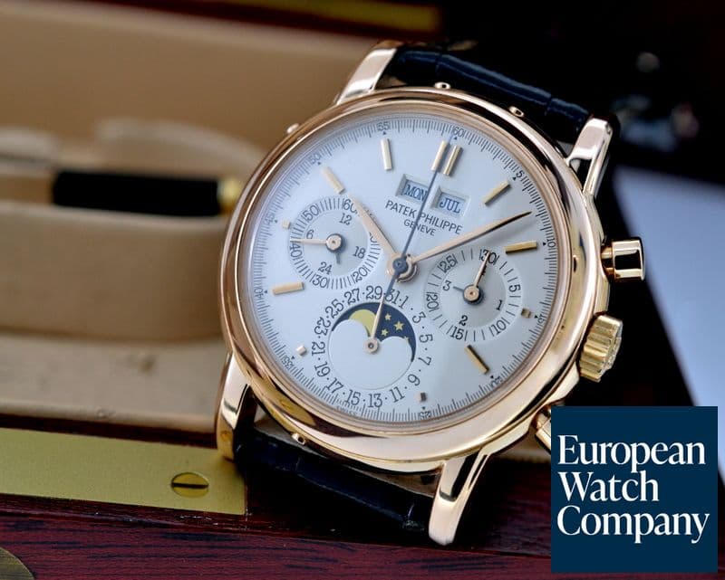 Image of Patek Philippe Perpetual Calendar Chronograph 18K Rose Gold / Second Series 