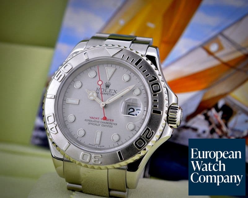 Image of Rolex Yacht Master SS Platinum Bezel