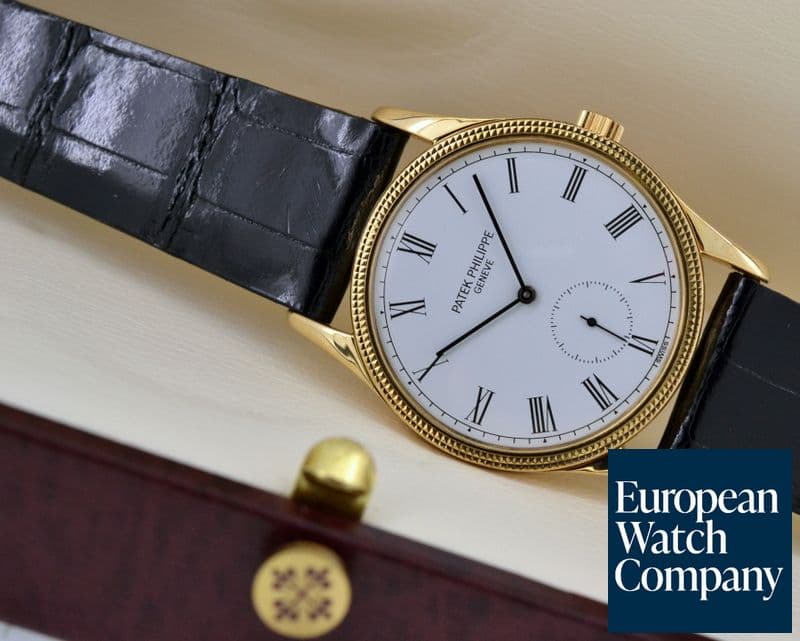 Image of Patek Philippe Calatrava Manual Wind 18K Yellow Gold 