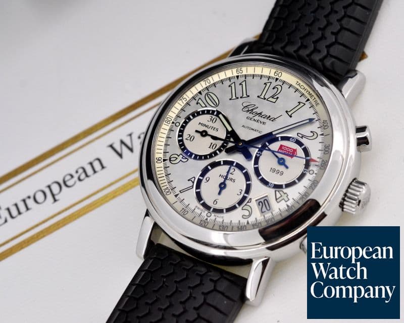 Image of Chopard Mille Miglia 
Silver SS / Rubber