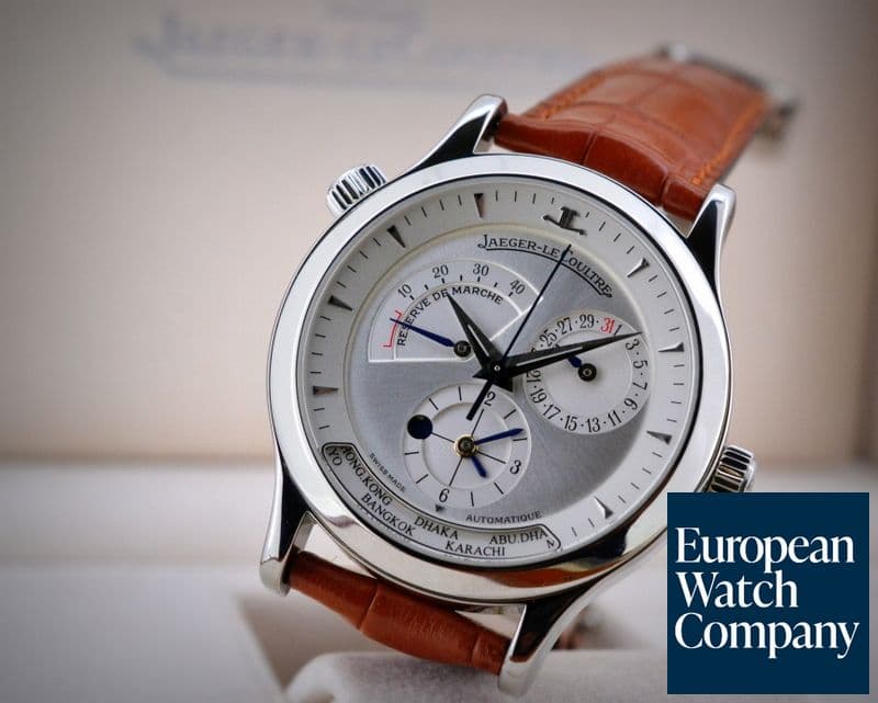 Image of Jaeger LeCoultre Master Geographic SS Silver Dial 