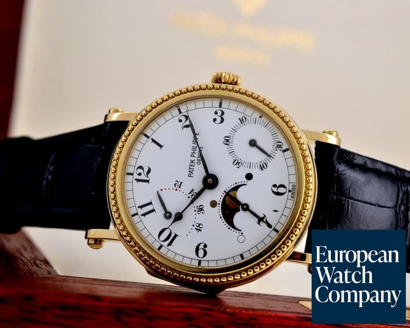 Image of Patek Philippe Power Reserve Moon Phase 18K Yellow Gold