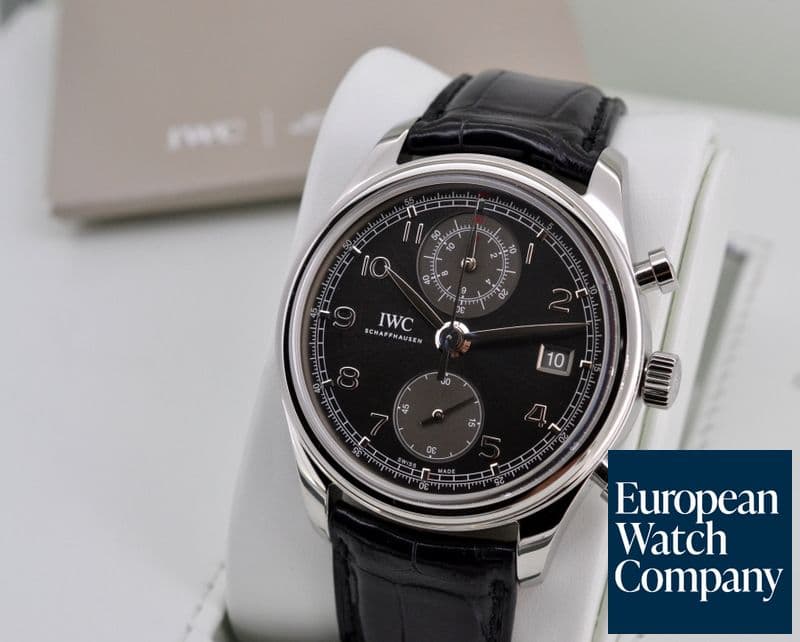 Image of IWC Portuguese Chronograph Classic SS / Grey Dial 