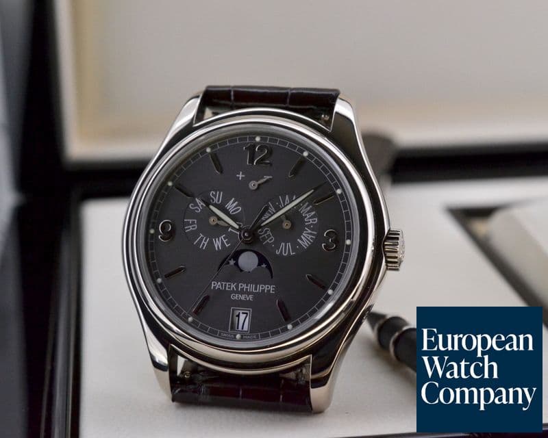 Image of Patek Philippe Annual Calendar 18K White Gold Gray Dial 