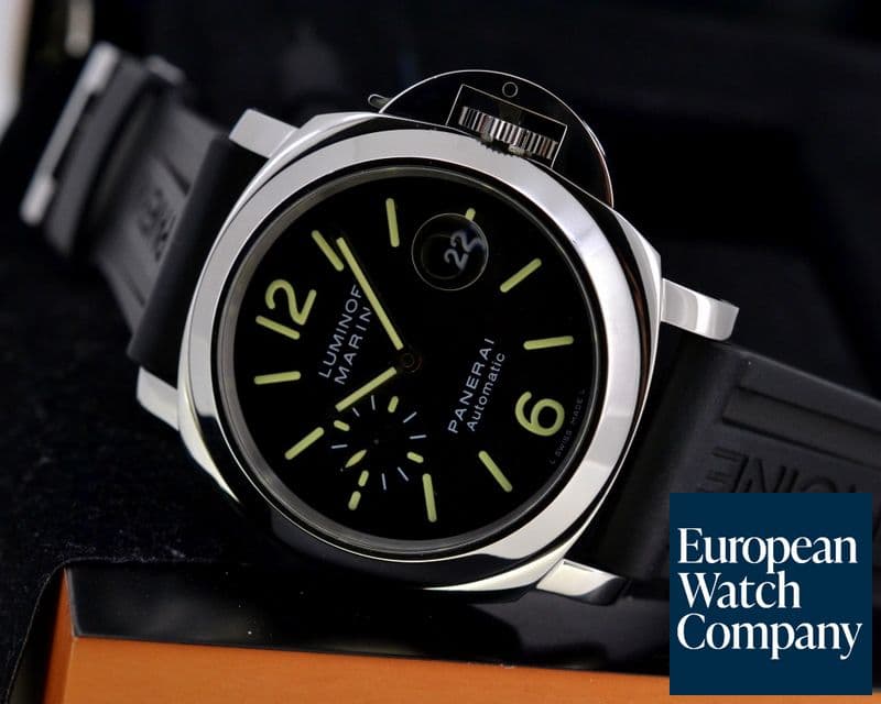 Image of Panerai Luminor Automatic SS Black Dial 
