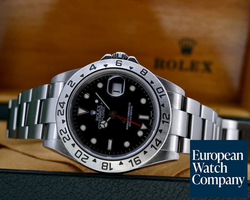 Image of Rolex Explorer II  Black Dial SS / SS