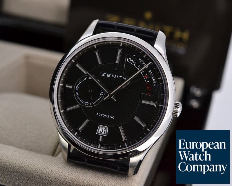 Image of Zenith Captain Power Reserve
SS Black Dial UNWORN 