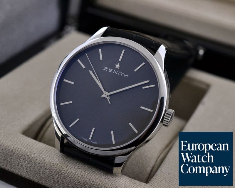 Image of Zenith Heritage Port Royal Manual Wind SS Grey Dial UNWORN
