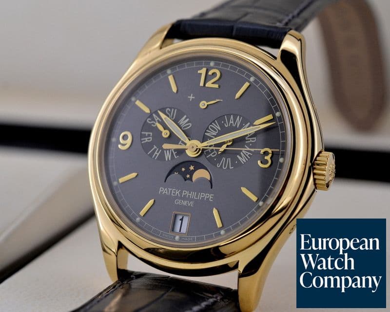 Image of Patek Philippe Annual Calendar Grey Dial 18K Yellow Gold