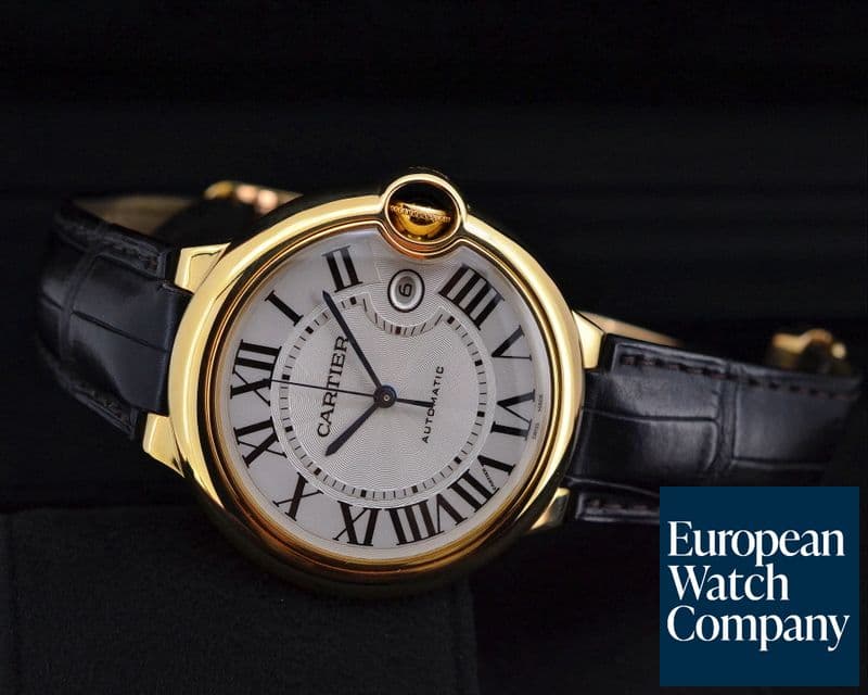 Image of Cartier Ballon Bleu Large Automatic 18K Yellow Gold / Deployant 42MM
