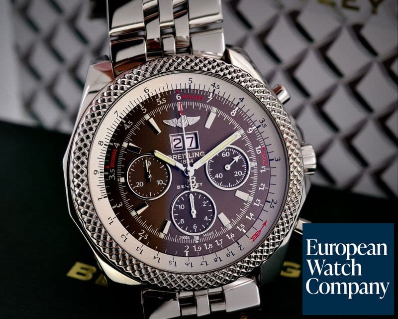Image of Breitling Bentley 6.75 Speed Brown Dial SS / SS 