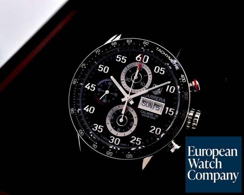 Image of TAG Heuer Carrera Day Date Chronograph SS / Alligator 