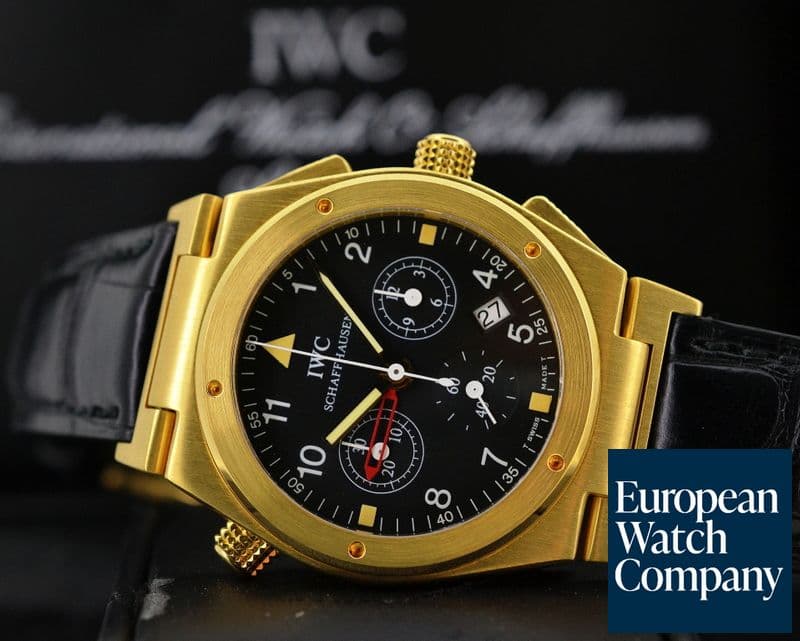 Image of IWC Ingenieur Chronograph Alarm / 18K Yellow Gold