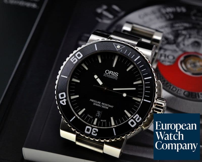 Image of Oris Aquis Date Black Dial SS / SS 