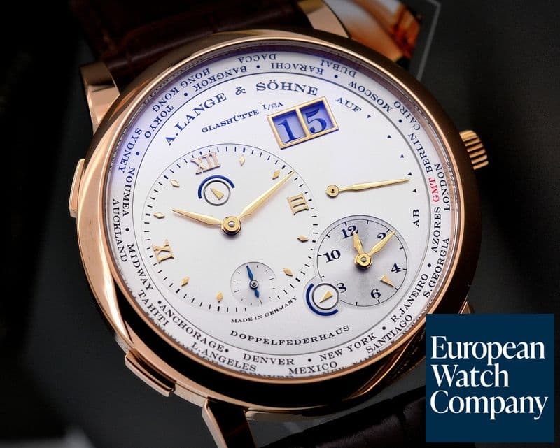 Image of A. Lange and Sohne Lange 1 Time Zone 18K Rose Gold 