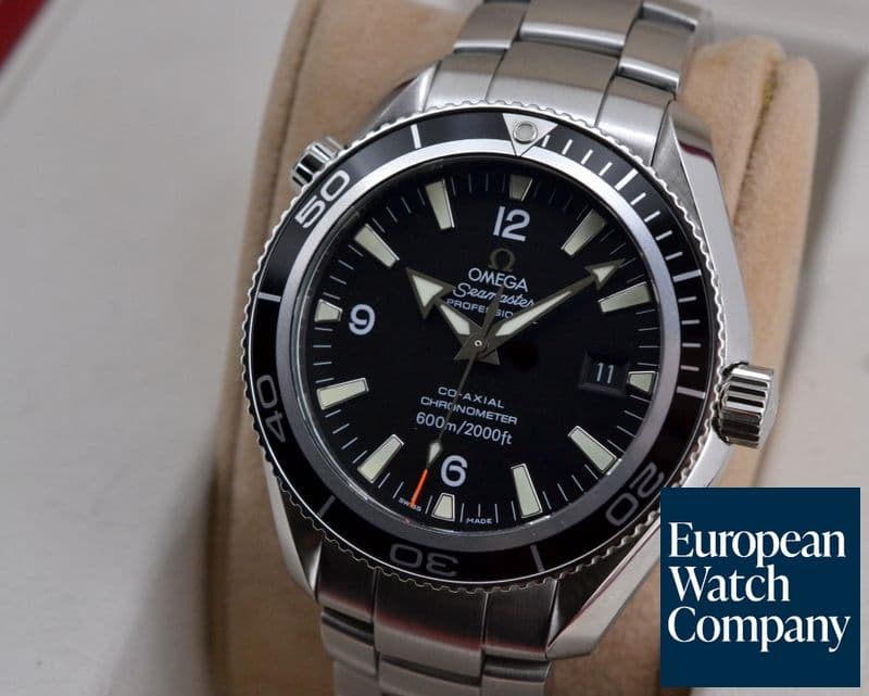 Image of Omega Seamaster Planet Ocean Black Dial SS/SS 42MM