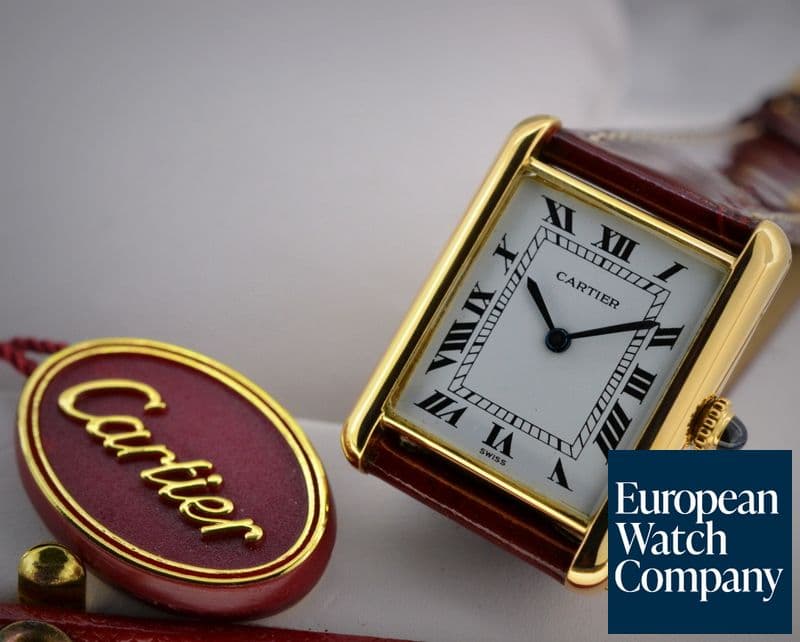 Image of Cartier Tank Louis Manual Wind 18K Yellow Gold