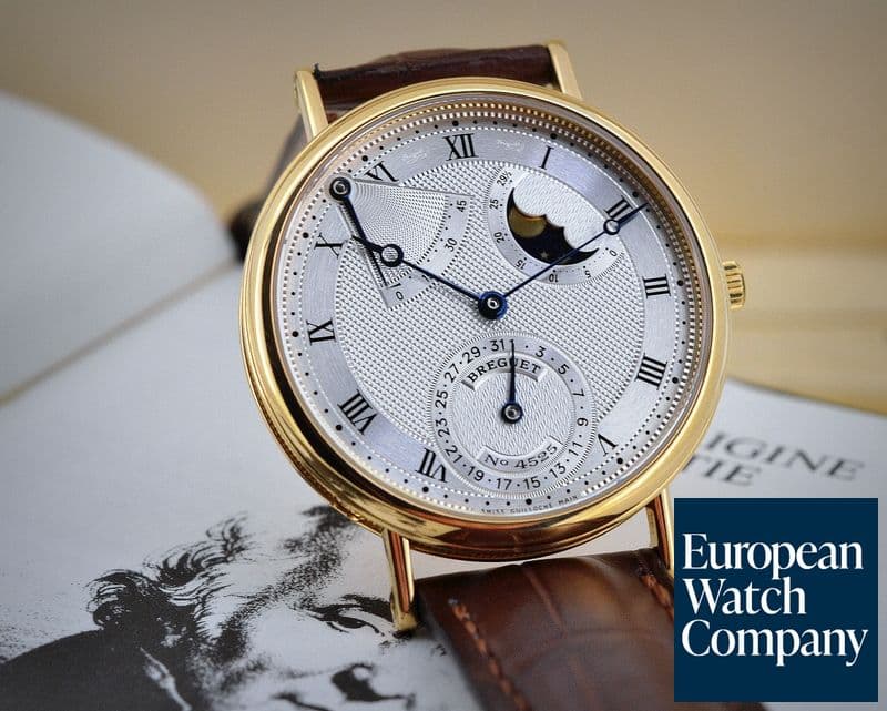 Image of Breguet Classique Power Reserve Moon 18K Yellow Gold 
