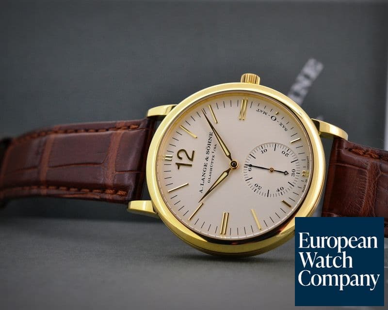 Image of A. Lange and Sohne Langematik SAX-O-MAT Automatic 18K Yellow Gold