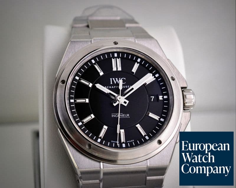 Image of IWC Ingenieur SS / SS Black Dial UNWORN