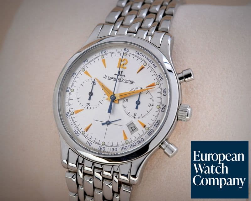 Image of Jaeger LeCoultre Master Control MechaQuartz Chronograph Silver Dial SS / SS