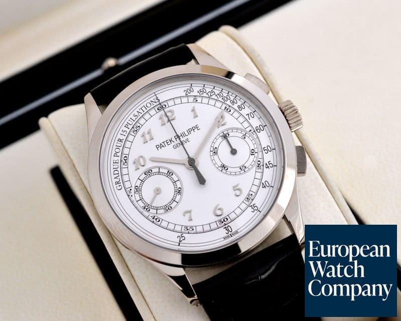 Image of Patek Philippe Chronograph 18K White Gold UNWORN