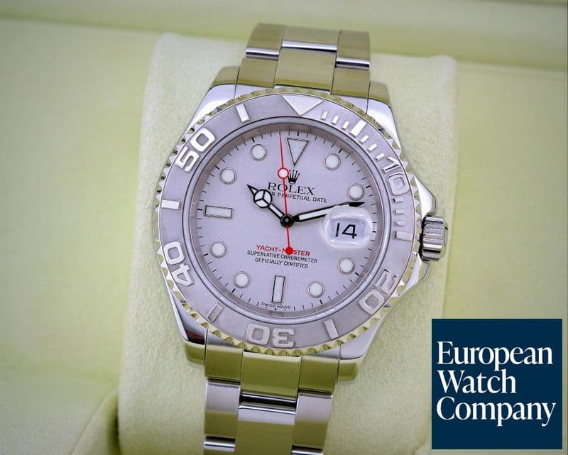 Image of Rolex Yacht Master SS Platinum Bezel 