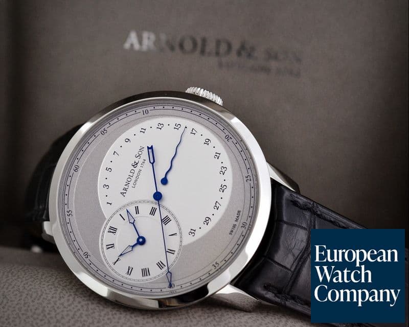 Image of Arnold & Son TBR "True Beat" SS Silver Dial