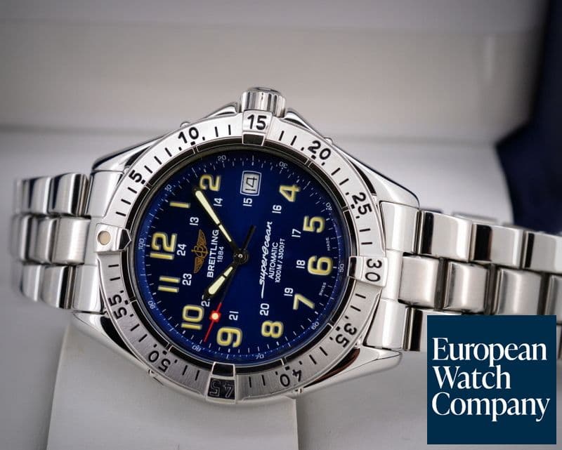 Image of Breitling SuperOcean SS Blue Dial