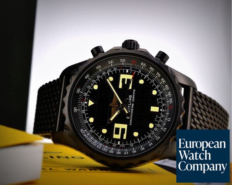 Image of Breitling Professional Chronospace Black Dial "BLACK STEEL" Limited