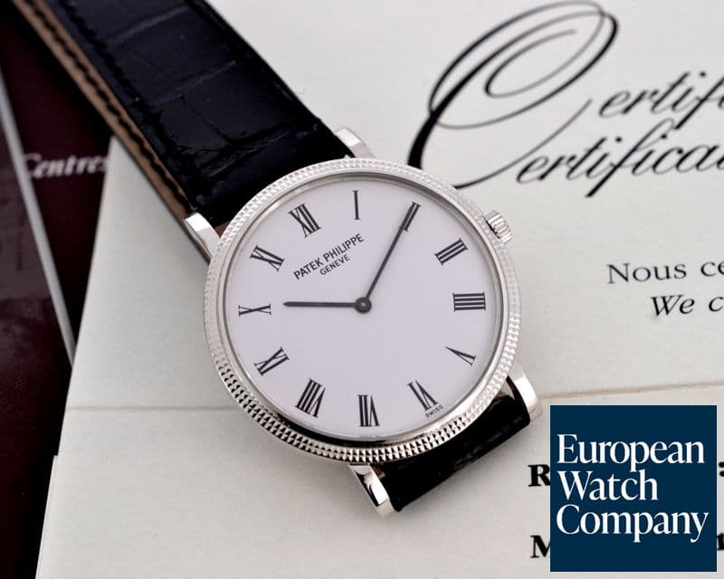 Image of Patek Philippe Calatrava Automatic 18K White Gold