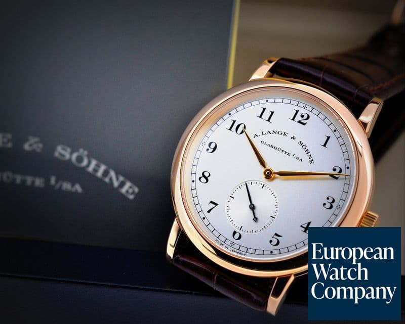 Image of A. Lange and Sohne 1815 18K Rose Gold Silver Dial