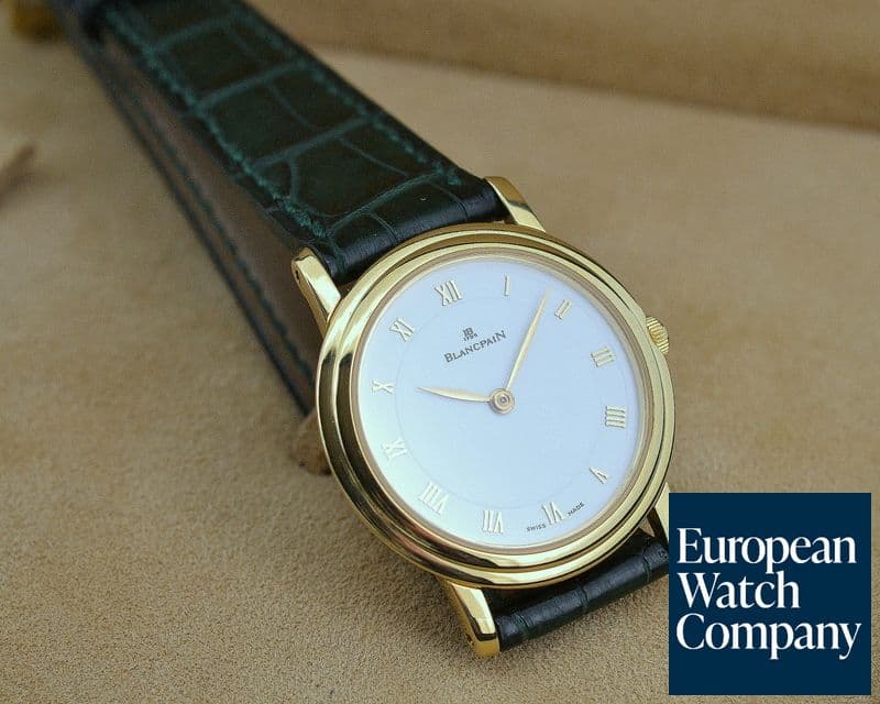 Image of Blancpain Villeret Ladies Ultra Slim 18K Yellow Gold