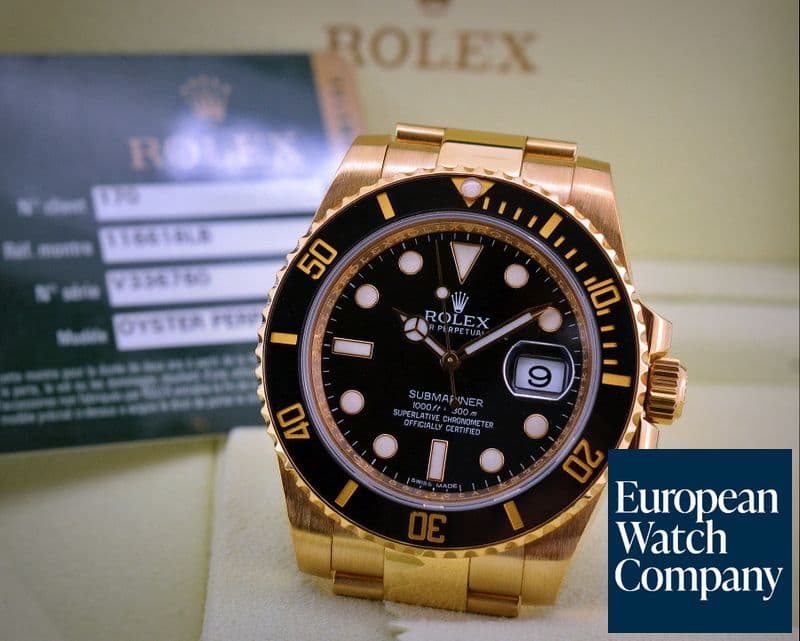 Image of Rolex Rolex Submariner 18K Yellow Gold / Yellow Gold Bracelet