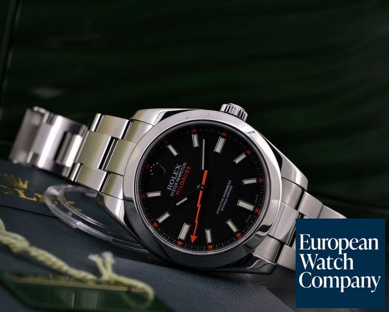 Image of Rolex Milgauss SS Black Dial
