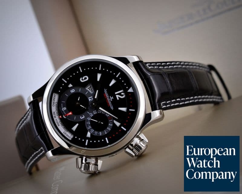 Image of Jaeger LeCoultre Master Compressor Geographic SS 