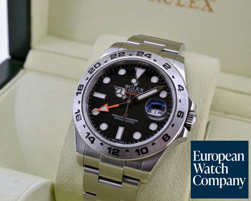 Image of Rolex Explorer II Black Dial 