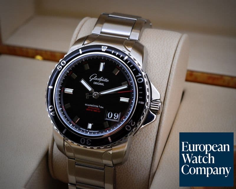 Image of Glashutte Original Sport Evolution Panorama Date SS / SS