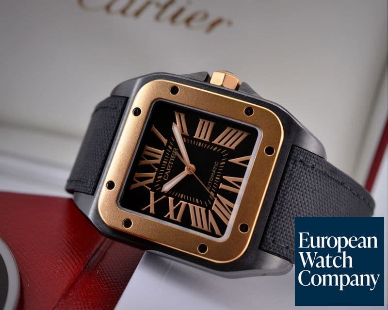 Image of Cartier Santos 100 XL DLC / 18K Automatic "100th Anniversary"