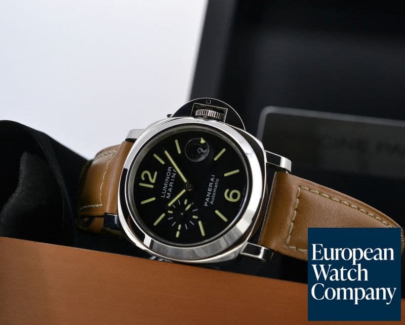 Image of Panerai Luminor Automatic SS Black Dial 
