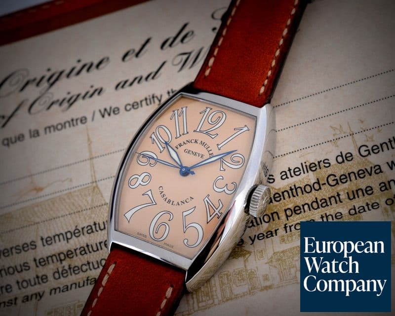 Image of Franck Muller Casablanca SS Salmon Dial 