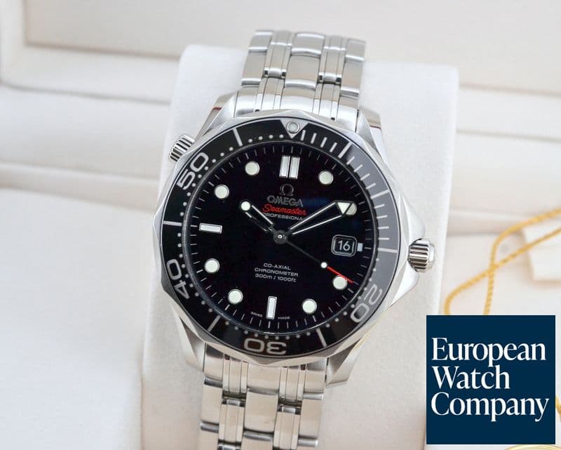Image of Omega Seamaster Professional Black Dial Co-Axial SS / SS 