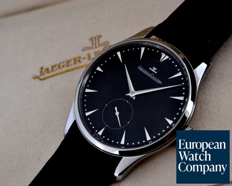 Image of Jaeger LeCoultre Master Grande Ultra Thin Black Dial SS 