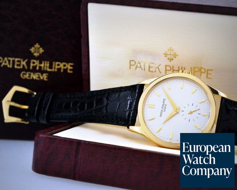 Image of Patek Philippe Calatrava Manual Wind 18K Yellow Gold